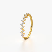 Zigzag Cluster Stack Ring