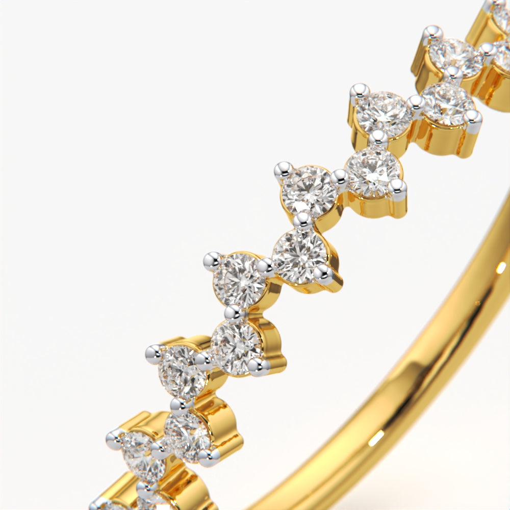 Diamond Setting Stacking Ring