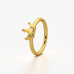 Intricate Crown Ring