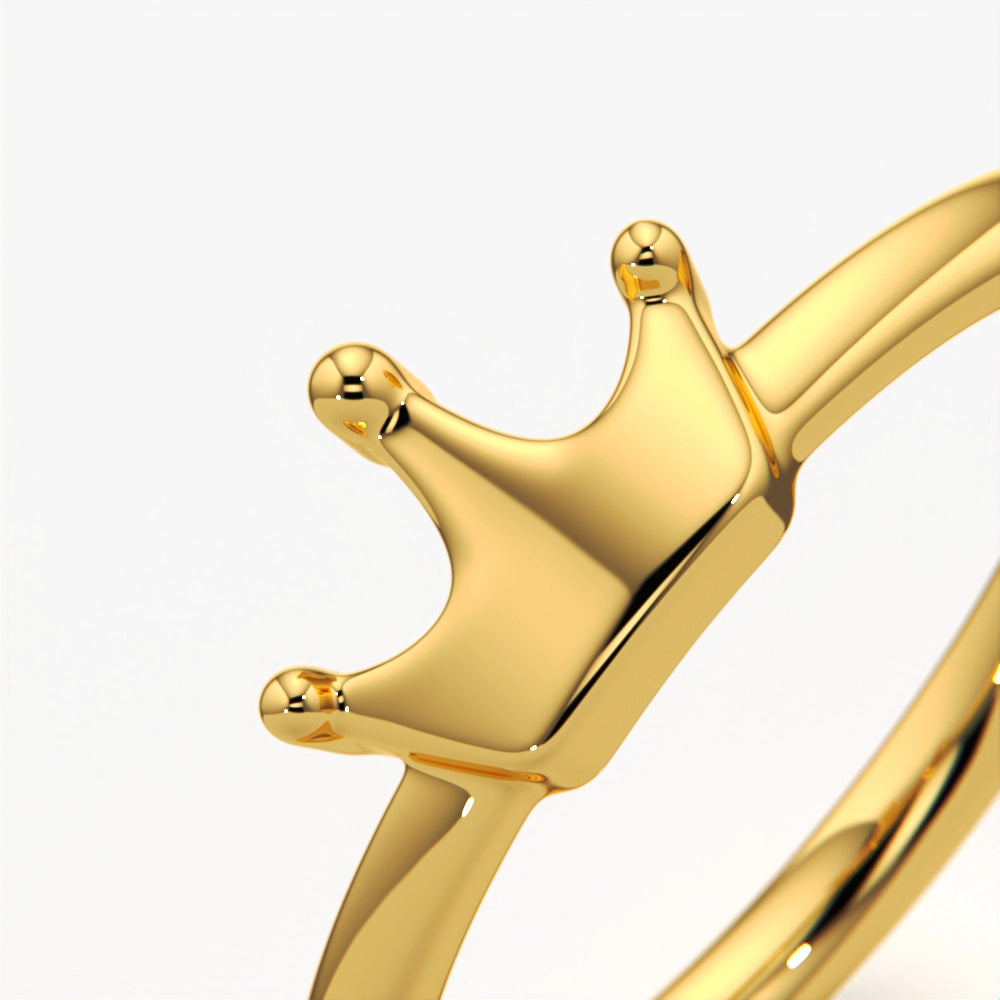 Intricate Crown Ring