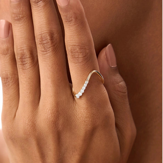 Eternal Curve Diamond Ring