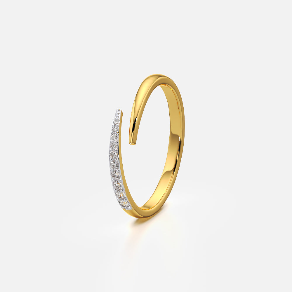 Open Wrap Tail Ring