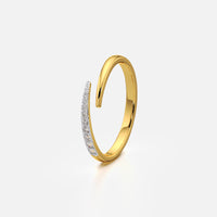 Open Wrap Tail Ring