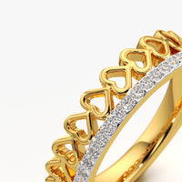 Heart Cut-Out Band