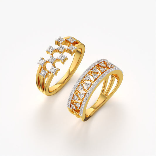Geometric Cluster & Wide Lattice Ring Set