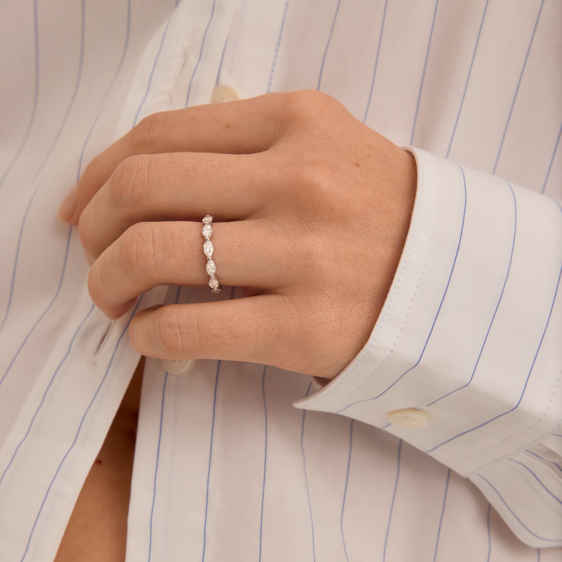 Classic Marquise Eternity Ring