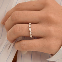 Marquise Eternity Band