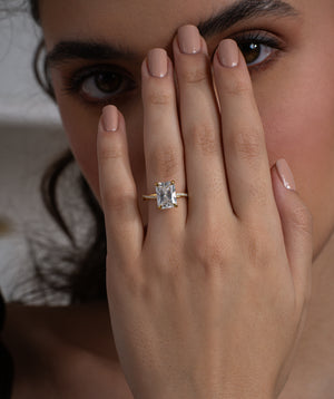 Radiant Twist Ring