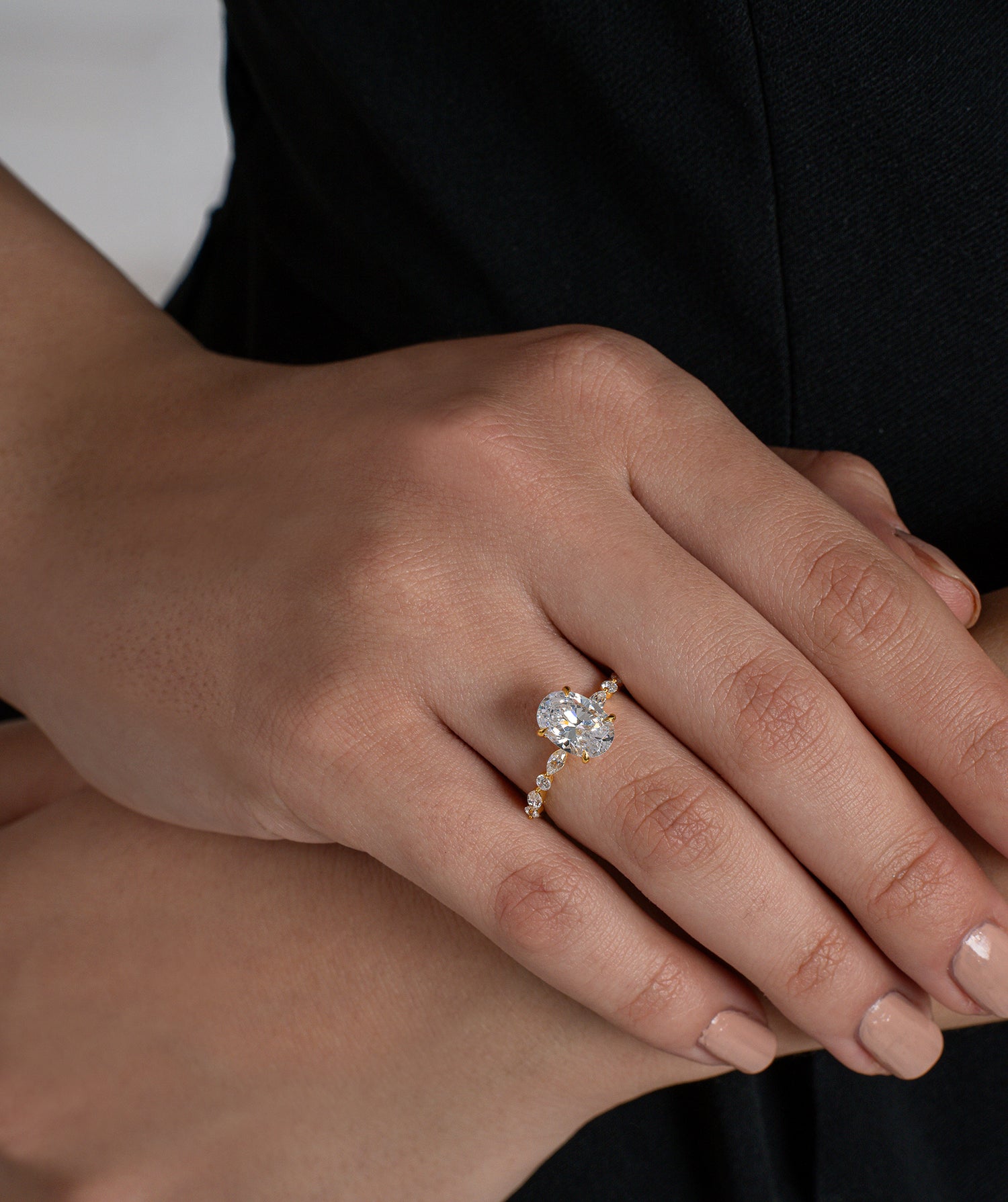 Oval Elegance Diamond Ring