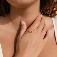 Love Knot Pendant Necklace