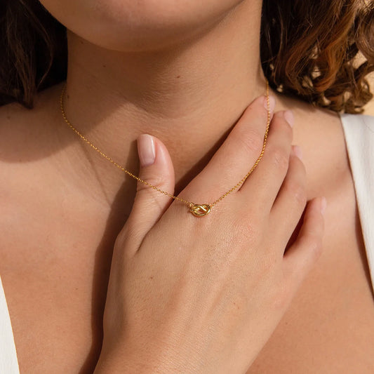 Love Knot Pendant Necklace