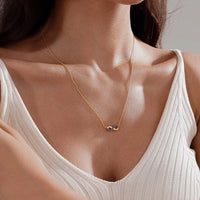Pave Infinity Pendant Necklace