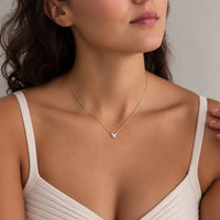 Petite Bow Pendant Necklace