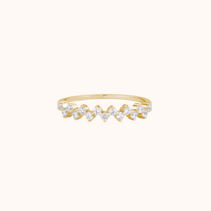 Diamond Setting Stacking Ring - KYMEE