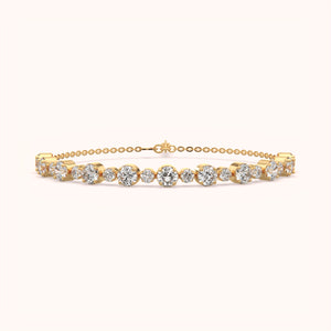 Luxury Silver Tennis Bracelet - KYMEE