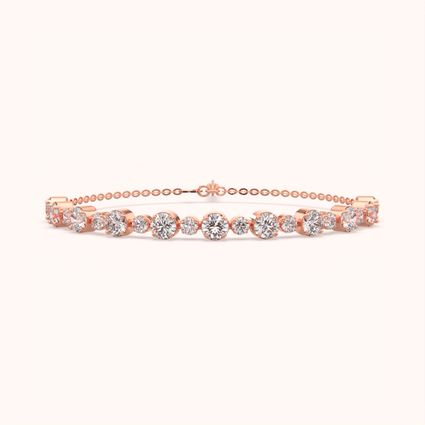 Luxury Silver Tennis Bracelet