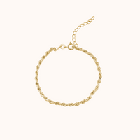 Timeless Silver Rope Chain Bracelet - KYMEE