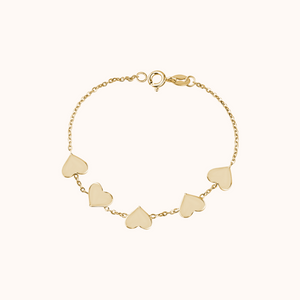 Heart Shapes Bracelet - KYMEE