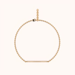 Elegant Diamond Bar Bracelet - KYMEE