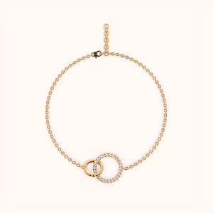 Interlocking Circle Bracelet - KYMEE