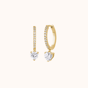 Majestic Heart Shaped Dangles - KYMEE