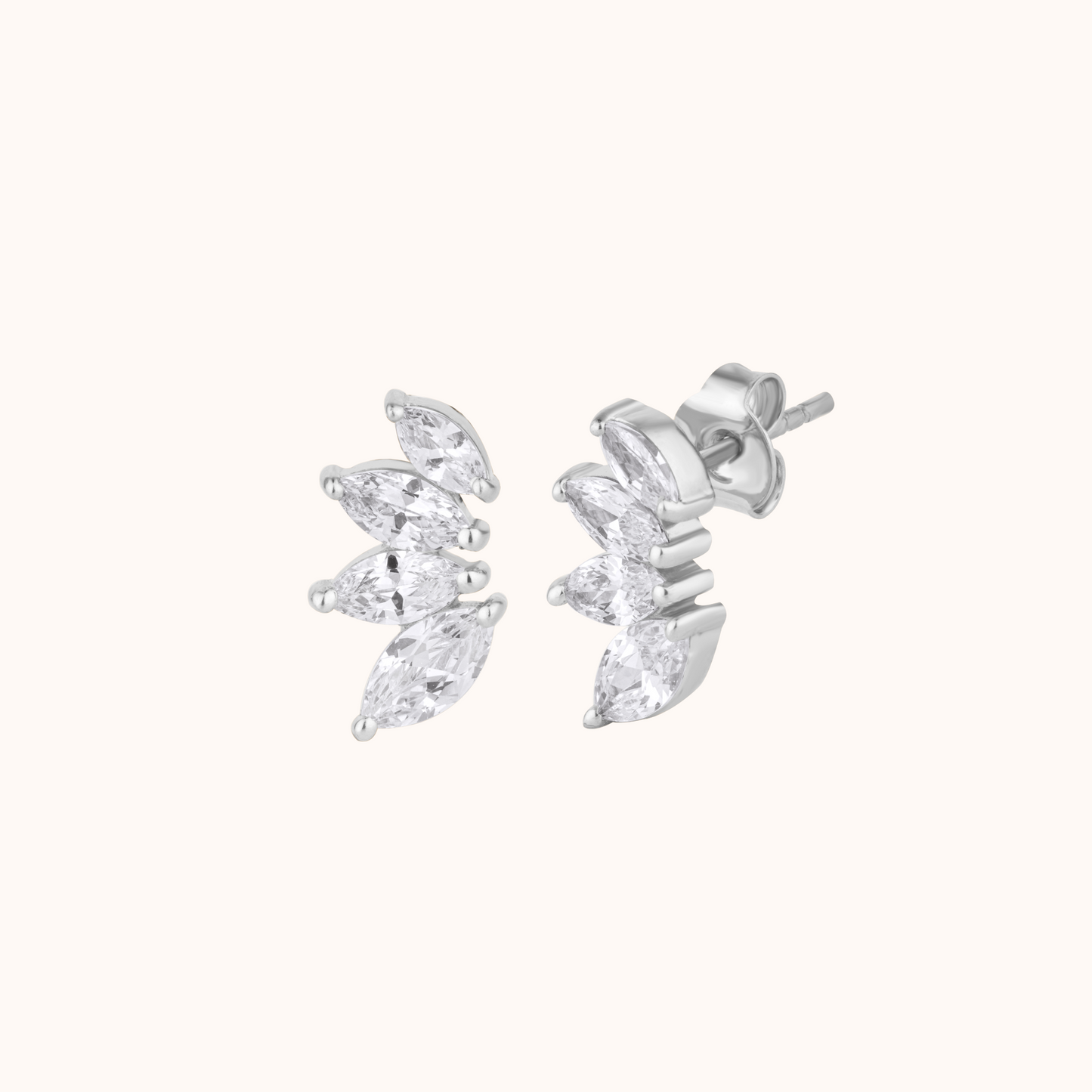 Marquise-Cut sophisticated Earring