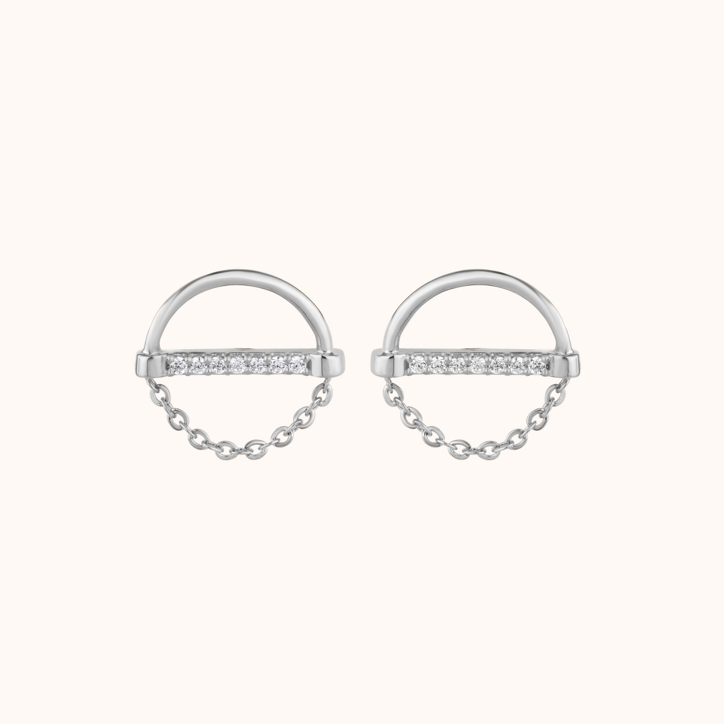 Ethereal Chain Design Earring