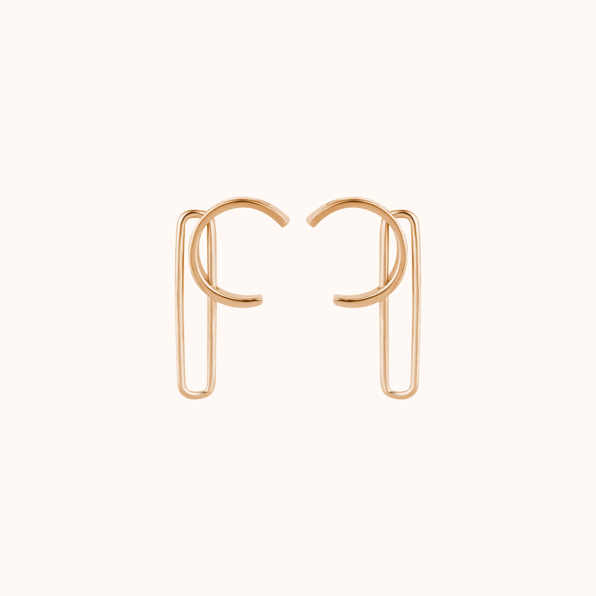 Elegant Abstract Drop Earring