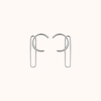 Elegant Abstract Drop Earring