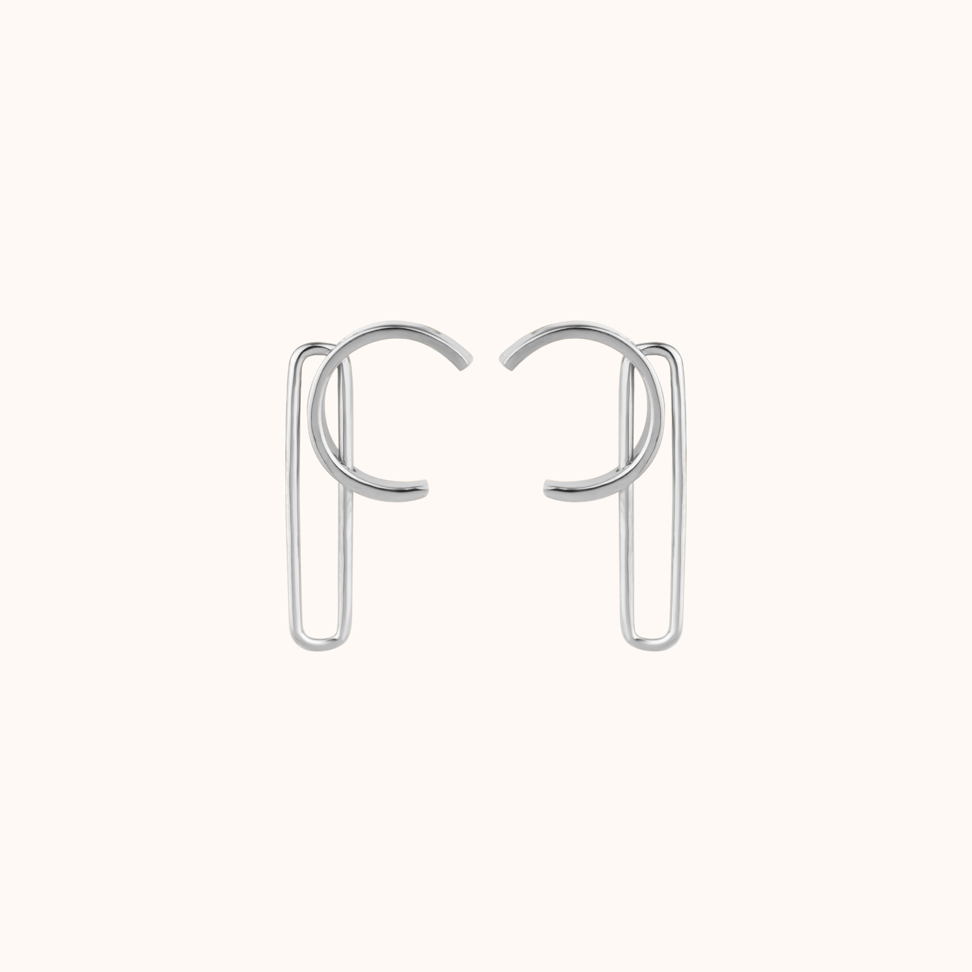 Elegant Abstract Drop Earring