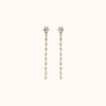 Diamond Linear Earring