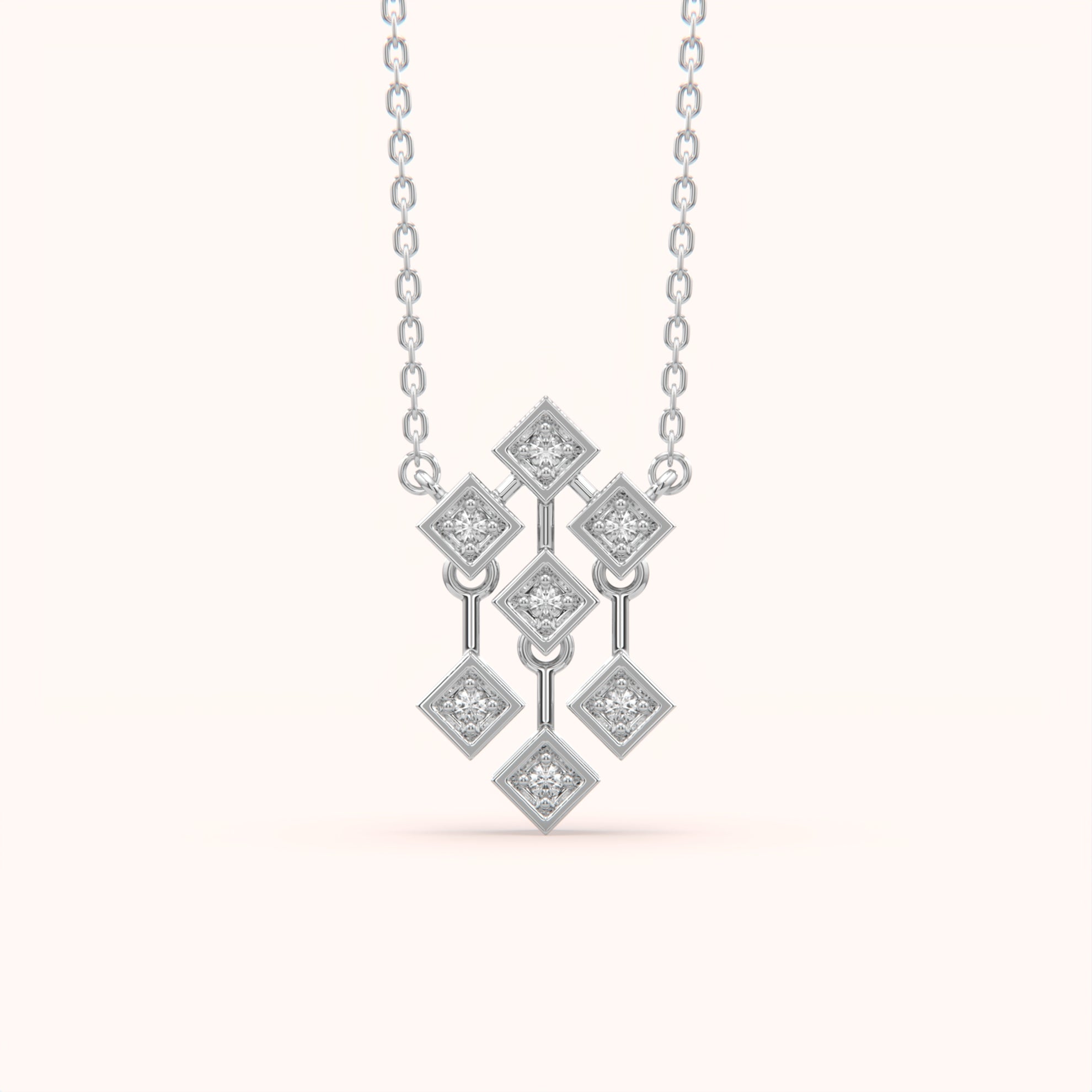 Fancy Diamond Setting Mangalsutra