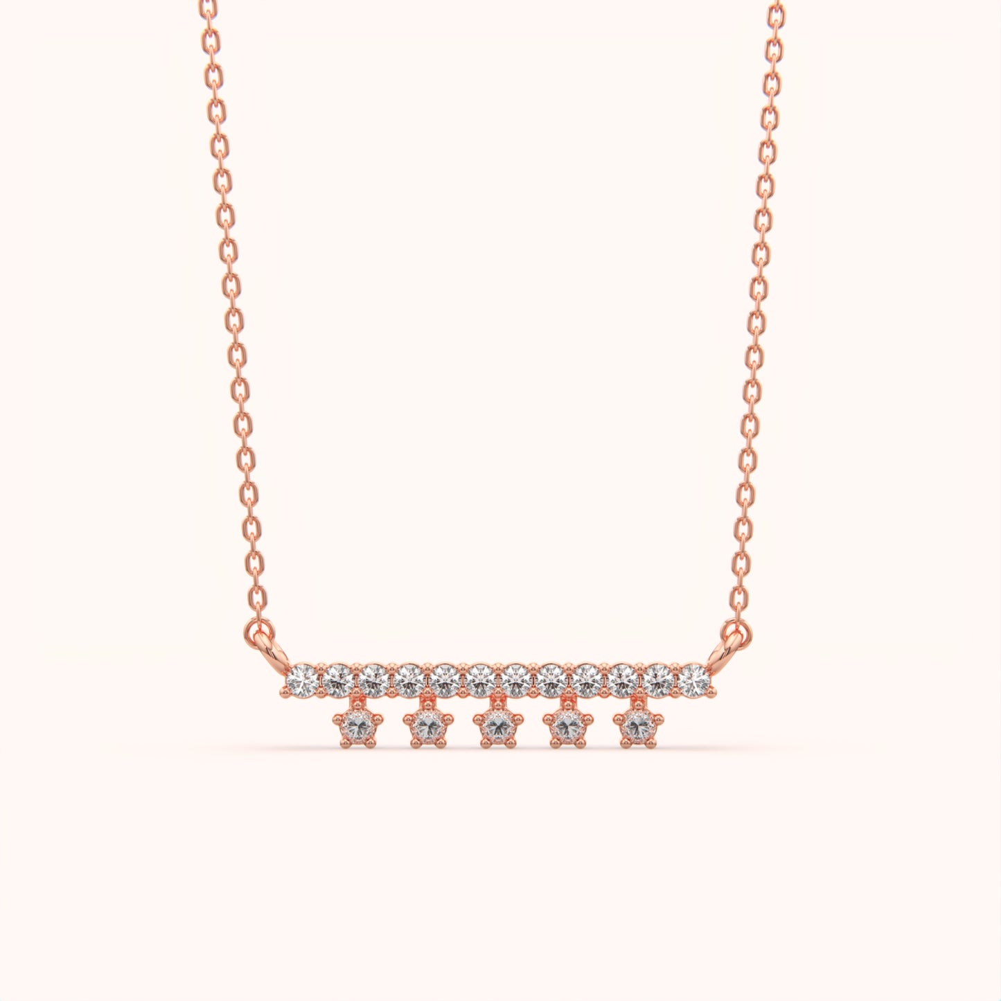 Star and Bar Style Necklace