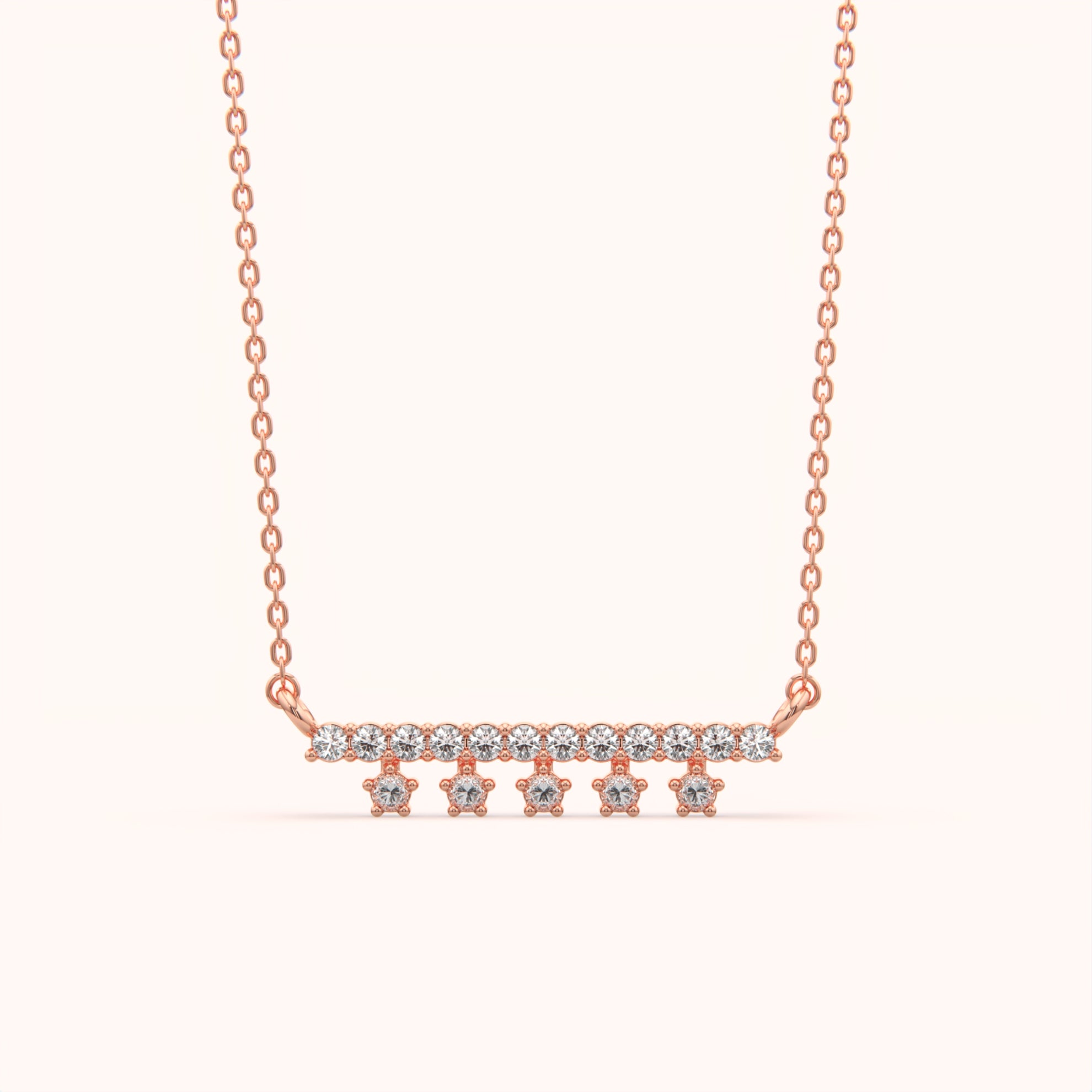Star and Bar Style Necklace