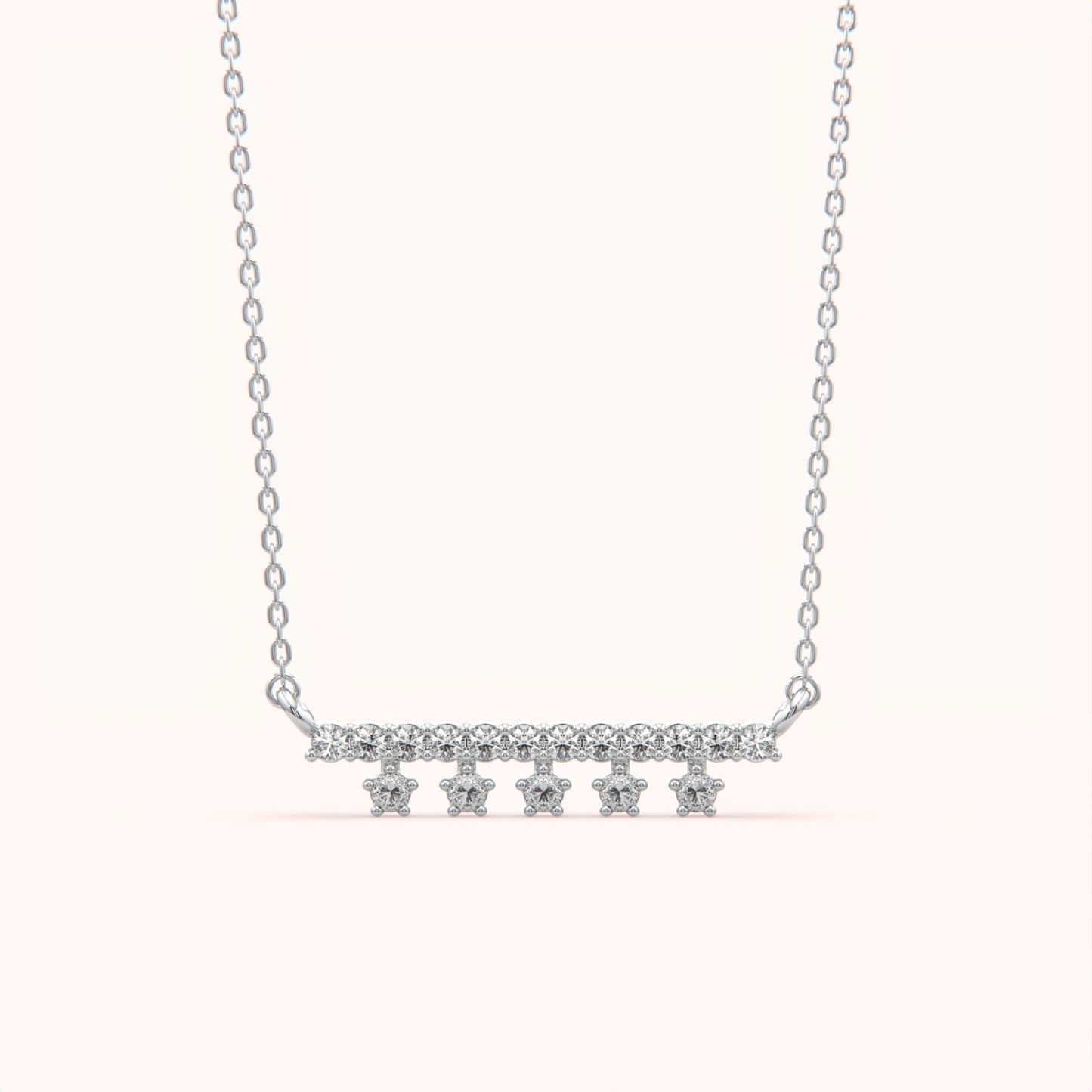 Star and Bar Style Necklace