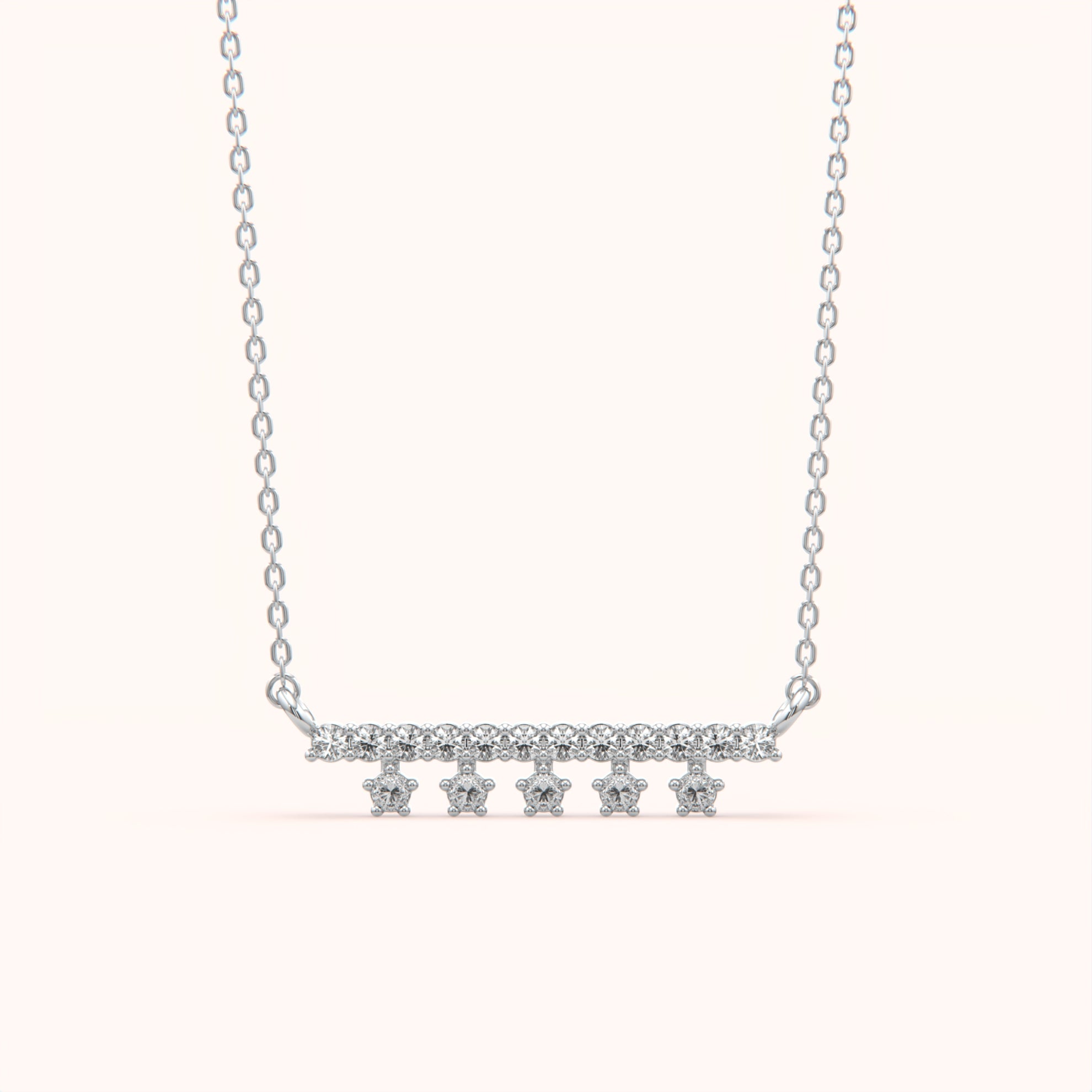 Star and Bar Style Necklace