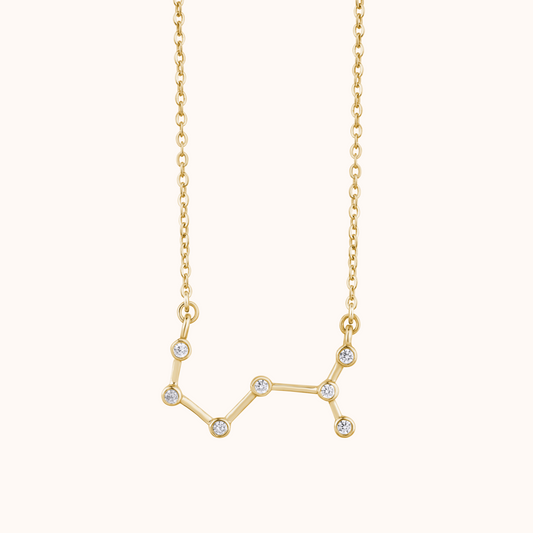 Stylish Virgo Constellation Necklace