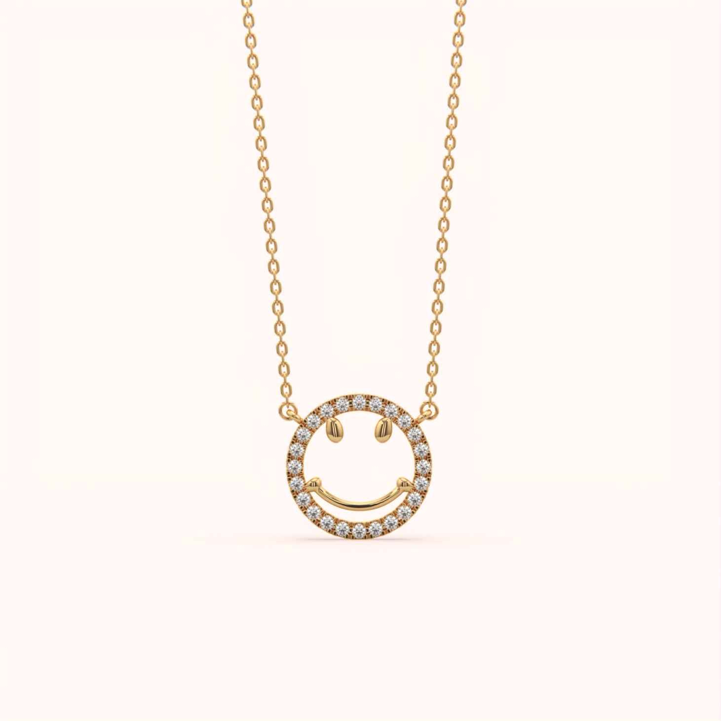 Beautiful Smiley Necklace