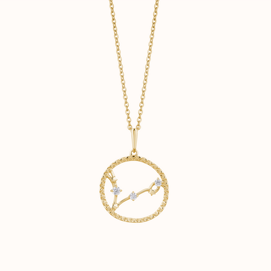 Celestial Zodiac Sign Necklace