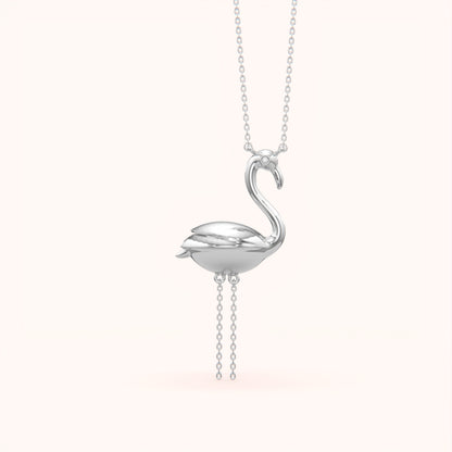 Stunning Flamingo Bird Pendant