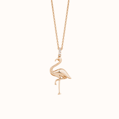 Artisan Flamingo Necklace