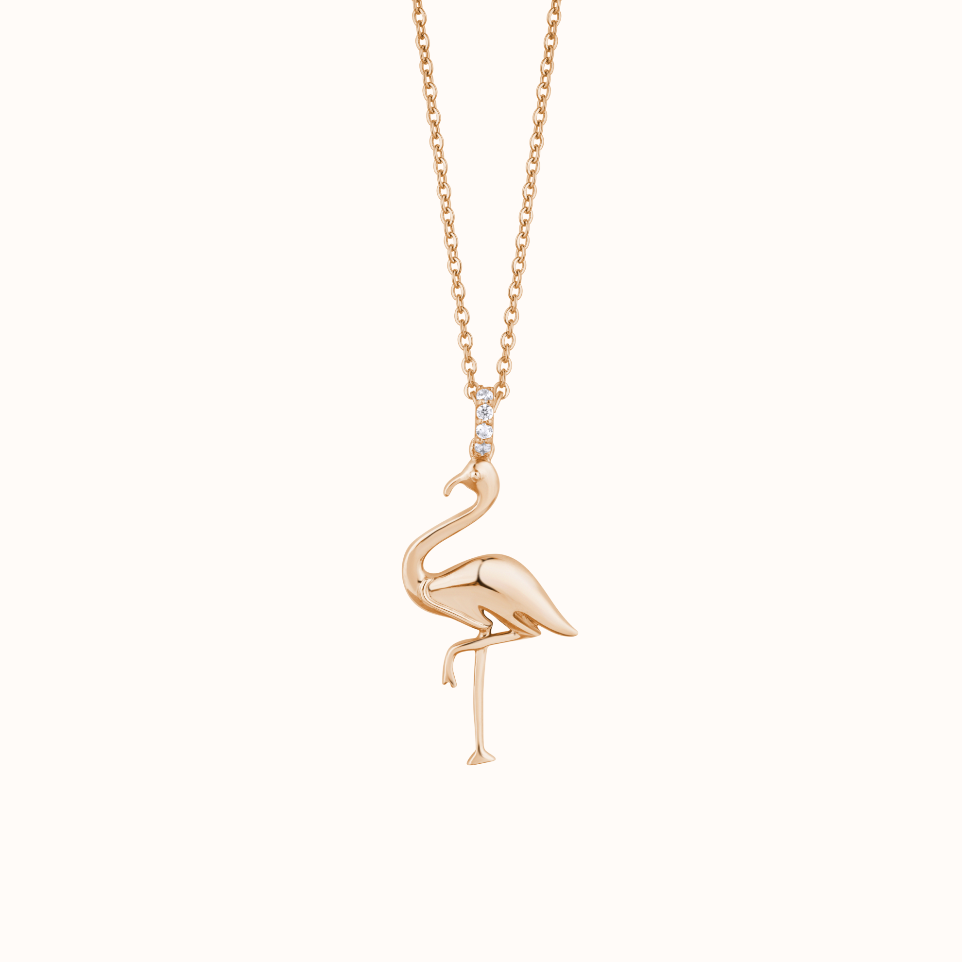 Artisan Flamingo Necklace