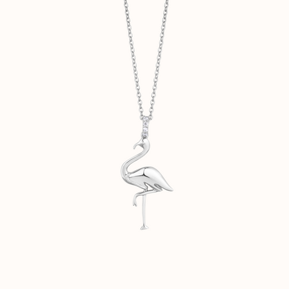 Artisan Flamingo Necklace