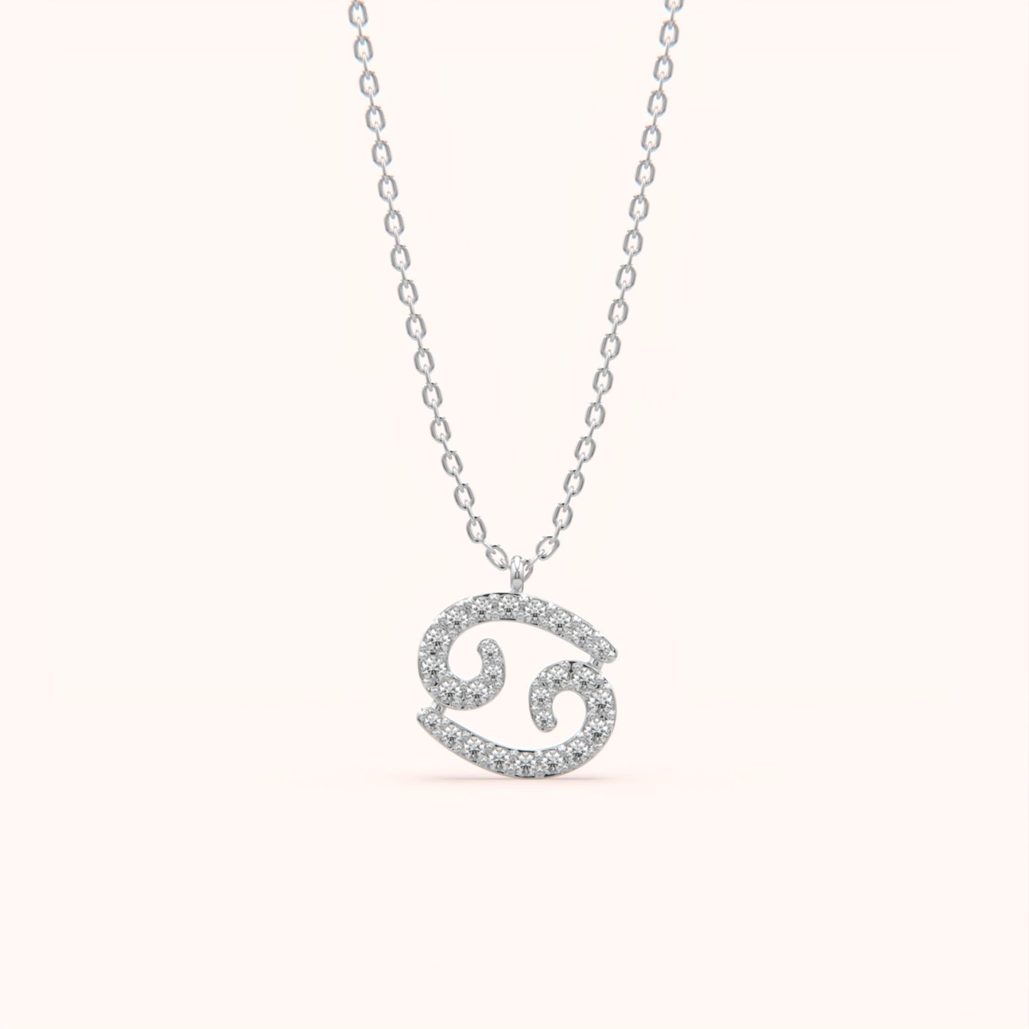 Cancer Zodiac Sign Necklace