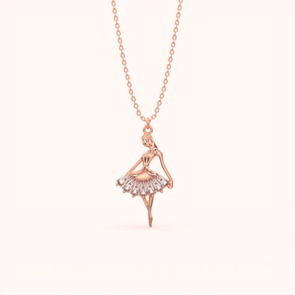 Dancing Ballerina Necklace