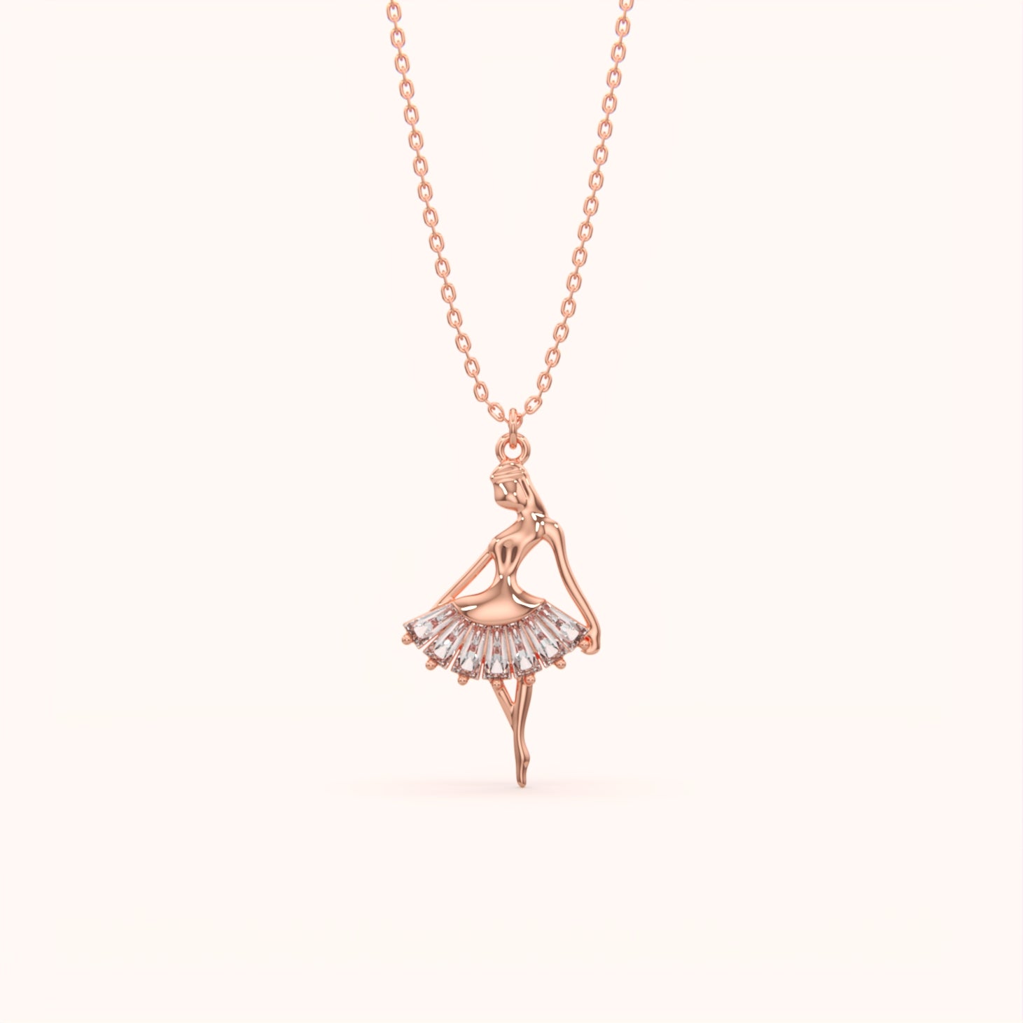 Dancing Ballerina Necklace