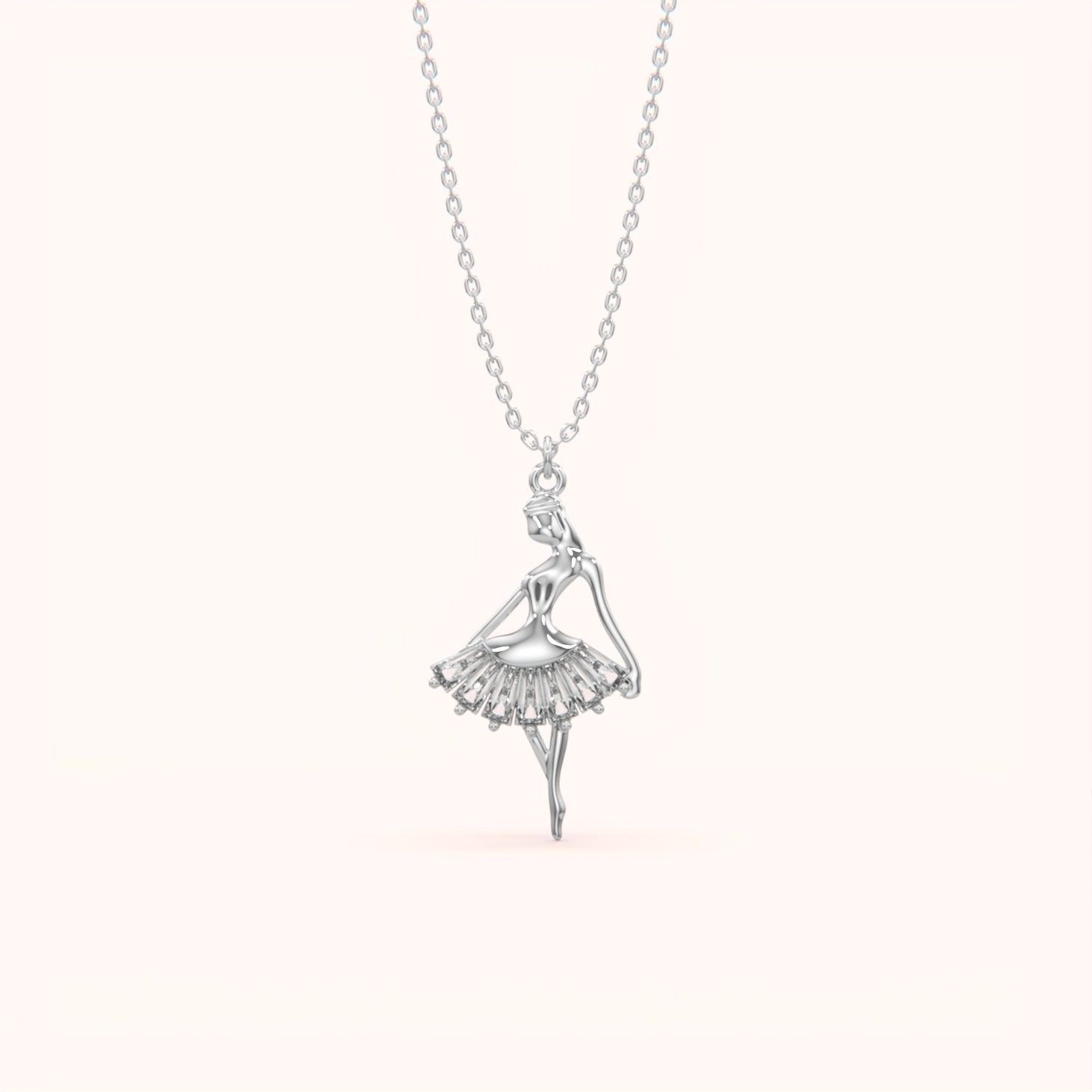 Dancing Ballerina Necklace