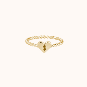Luxurious Dollar Symbol Ring - KYMEE
