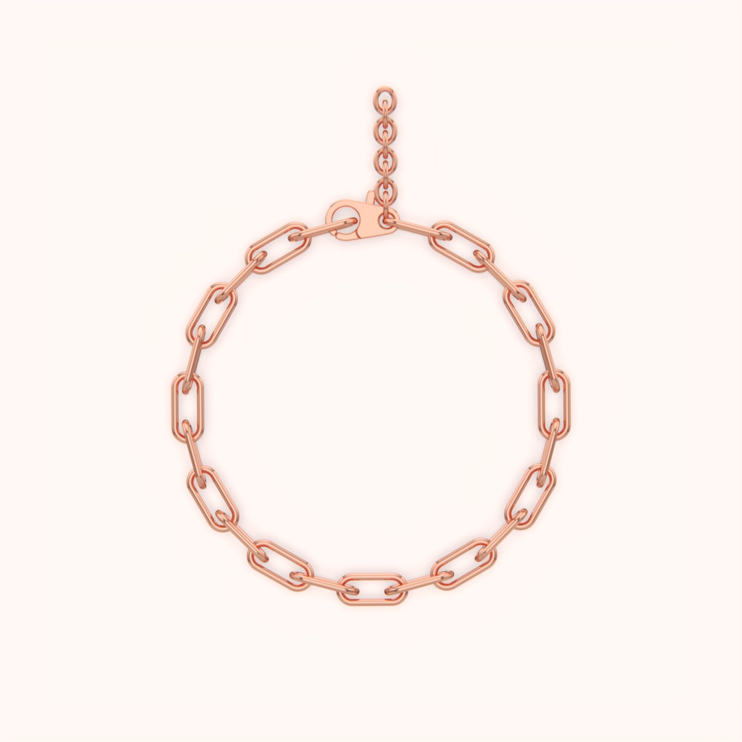 Minimalist Paper Clip Bracelet