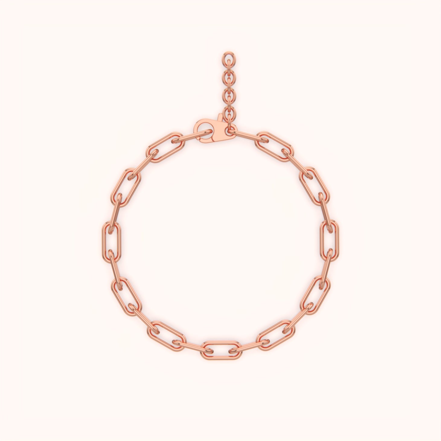 Minimalist Paper Clip Bracelet